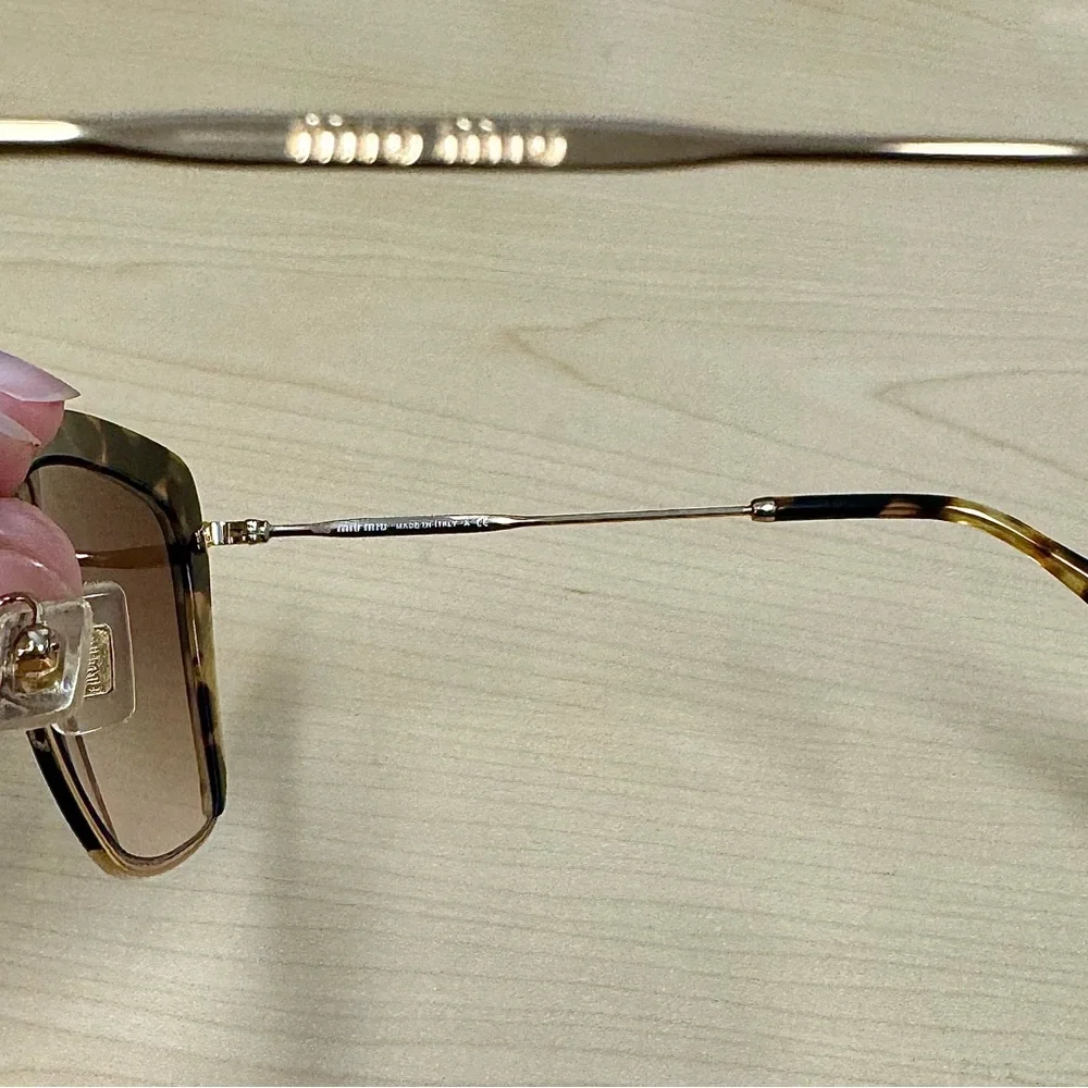 BNIB miu miu butterfly tortoiseshell sunglasses - Picture 7 of 12